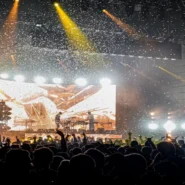 Trump 90s Festival - Trump's '90s Music Festival Drowned by Rain, Vanilla Ice Only Survivor